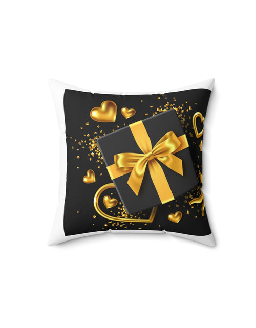 Load image into Gallery viewer, Valentine Day Spun Polyester Square Pillow
