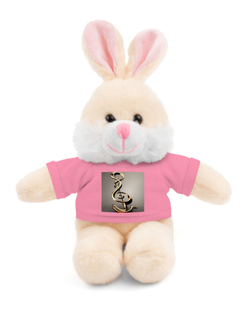 Load image into Gallery viewer, Treble Clef Stuffed Animals with Tee for Valentine
