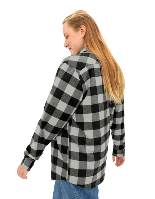 Load image into Gallery viewer, Treble Clef Val Unisex Flannel Shirt
