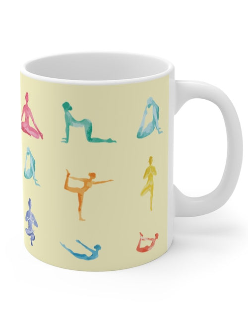 Load image into Gallery viewer, Yoga Poses Mug
