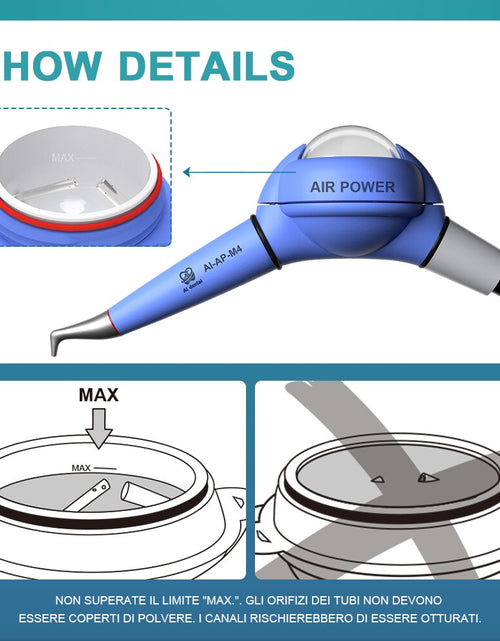 Load image into Gallery viewer, Ai-ap-k/n/m4/b2 Dental Air Power Water Polisher Oral Hygiene Teeth
