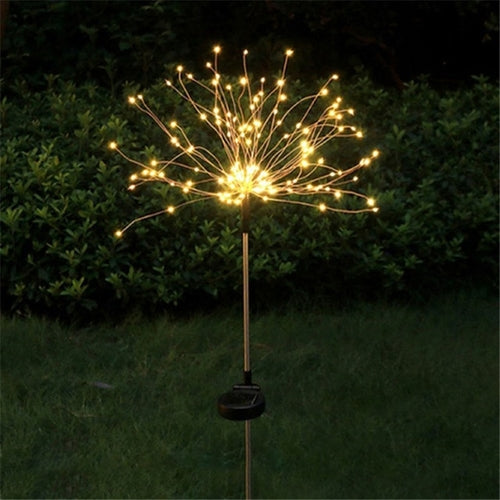 Load image into Gallery viewer, Allilit Led Solar Fireworks Lights Waterproof Outdoor Dandelion Flash
