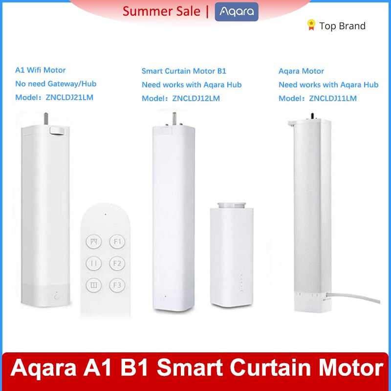 Aqara A1 B1 Smart Curtain Motor Remote Control Wireless Smart