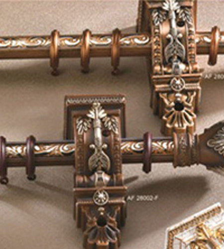 Artist Room Plaster Carve Holder Curtain Rod - Room Accessories Roman