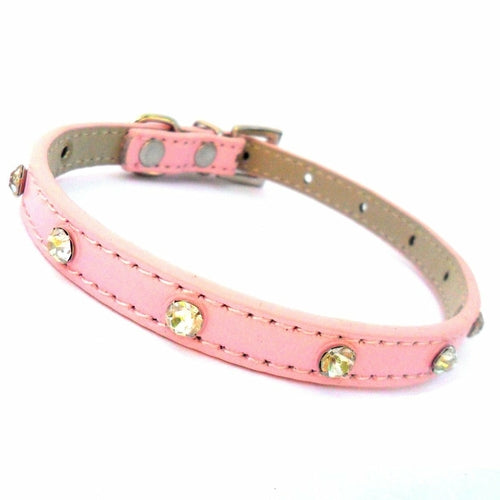 Load image into Gallery viewer, Baby Diamante Collar - Pink
