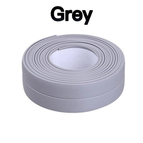 Load image into Gallery viewer, Bathroom Shower Sealing Tape Sink Bath White PVC Self Adhesive
