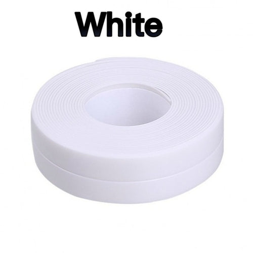 Bathroom Shower Sealing Tape Sink Bath White PVC Self Adhesive