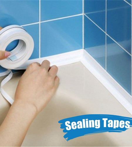 Bathroom Shower Sealing Tape Sink Bath White PVC Self Adhesive