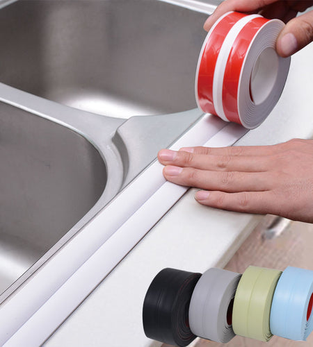 Bath Sealing Strip Tape White Pvc Self Adhesive - Bathroom Shower Sink