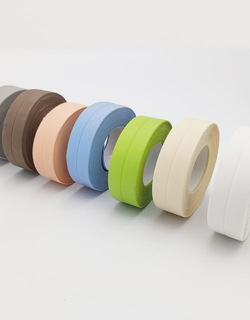 Load image into Gallery viewer, Bathroom Shower Sink Bath Sealing Tapes Pvc Adhesive Sealing Strips
