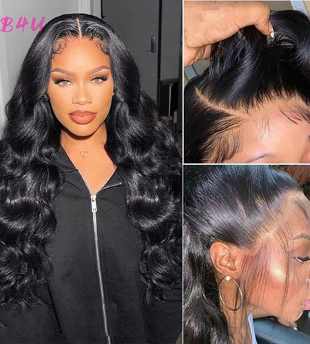 Body Wave Lace Front Human Hair Wig Brazilian 13x4 13x6 HD Lace