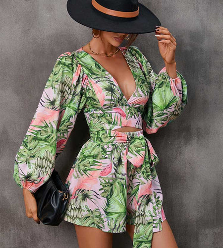 Vintage Floral Mini Dress