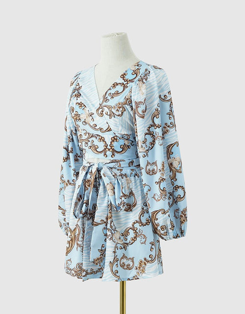 Load image into Gallery viewer, Vintage Floral Mini Dress
