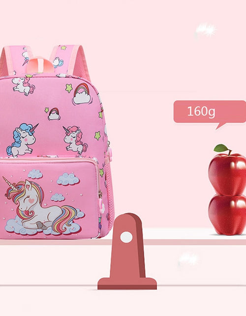 Load image into Gallery viewer, Boy Girl Cartoon Unicorn Schoolbags Large Capacity School Backpack
