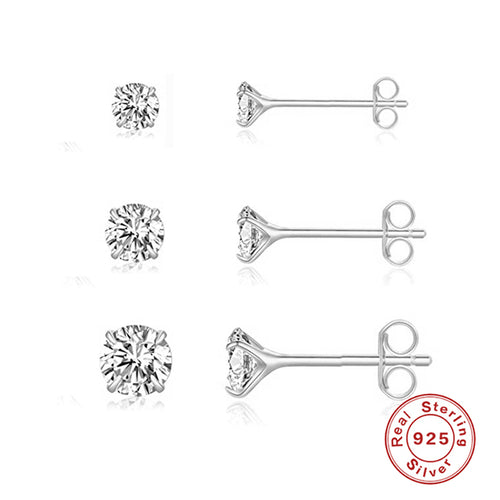 Load image into Gallery viewer, CANNER Aros 18K Gold Plated Earring Set 925 Sterling Silver Small Ear
