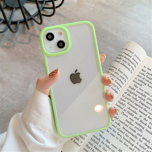 Candy Shockproof Silicone Bumper Phone Case For Iphone 11 12 13 Pro