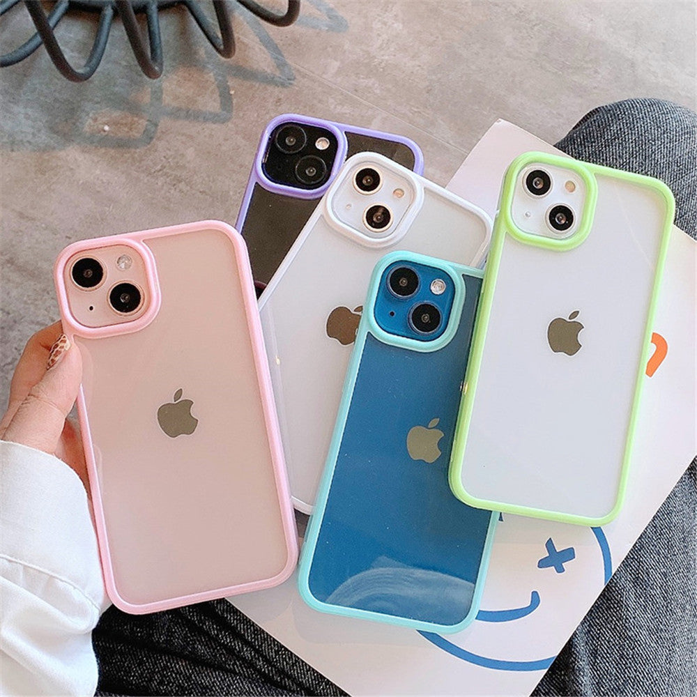 Candy Shockproof Silicone Bumper Phone Case For Iphone 11 12 13 Pro