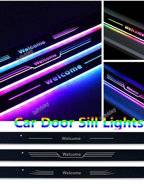 Load image into Gallery viewer, Car Door Sill Lights Welcome Pedal Illuminated Lights Infrared Sensor
