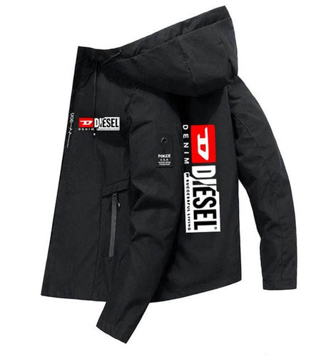 Chaqueta gabardina con sombrero para hombres campamento de pesca al