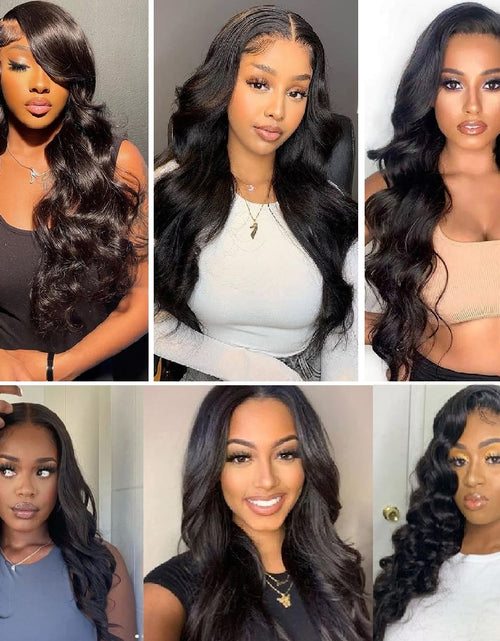 Load image into Gallery viewer, Cheap 30 Inch Wavy Body Wave Lace Front Wig 13x4 HD Transparent Lace
