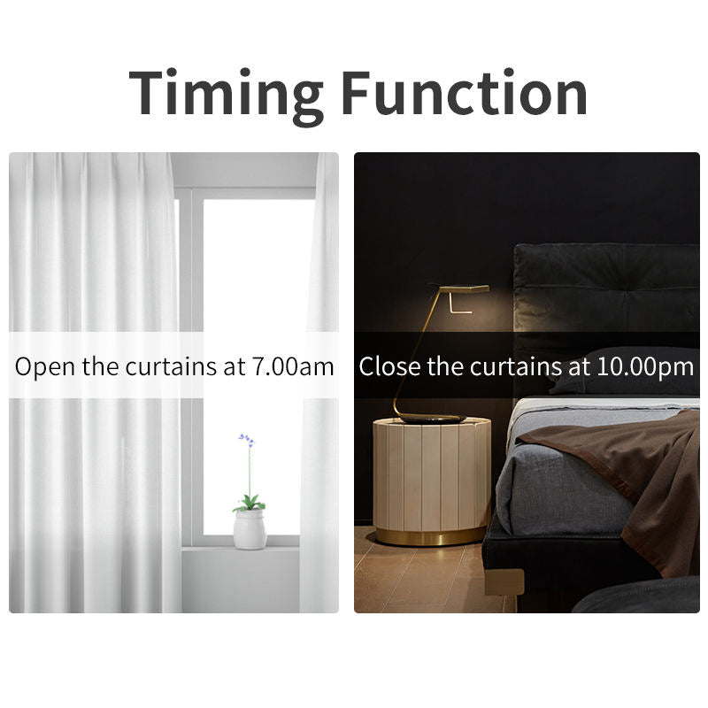 Tuya Wifi Motor Electric Curtain Guide Rail - Smart Intelligent