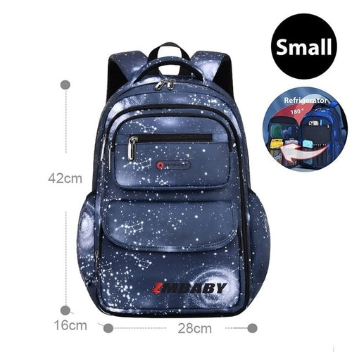 Load image into Gallery viewer, Children School Bags Boys Backpack Kids Primary Orthopedic School
