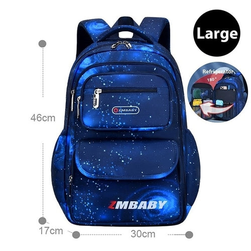 Load image into Gallery viewer, Children School Bags Boys Backpack Kids Primary Orthopedic School
