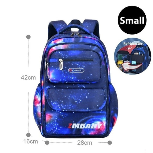 Load image into Gallery viewer, Children School Bags Boys Backpack Kids Primary Orthopedic School
