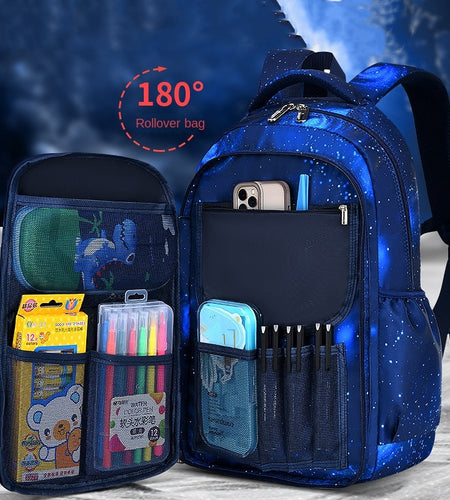 Child School Bag Primary Orthopedic | School Bags Children Backpack