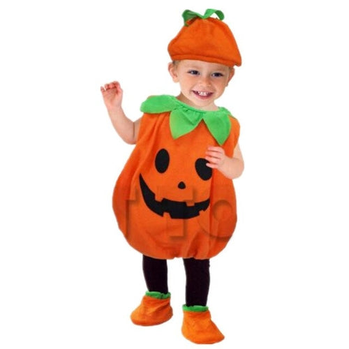 Load image into Gallery viewer, Children&#39;s Halloween Pumpkin Costume Stage Performance Costume Baby
