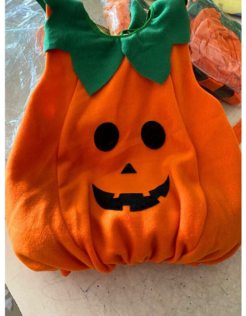 Load image into Gallery viewer, Children&#39;s Halloween Pumpkin Costume Stage Performance Costume Baby
