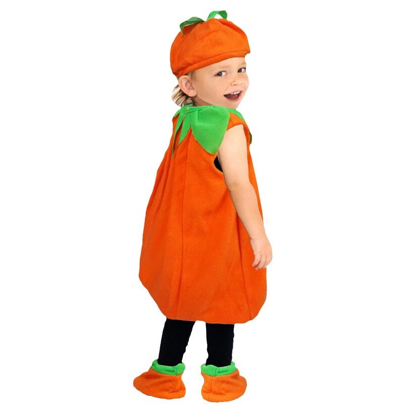 Children's Halloween Pumpkin Costume Stage Performance Costume Baby