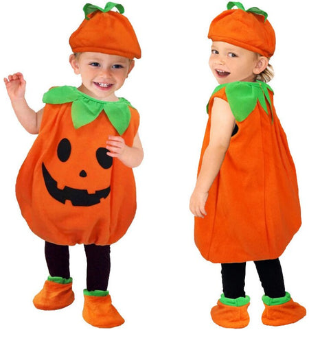 Children's Halloween Pumpkin Costume Stage Performance Costume Baby