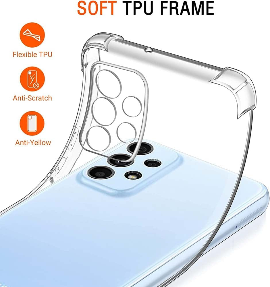 Clear Case For Samsung Galaxy A23 5g Case A13 4g A23 A33 5g A73 Thick