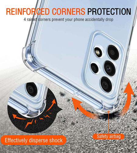 Clear Case For Samsung Galaxy A23 5g Case A13 4g A23 A33 5g A73 Thick