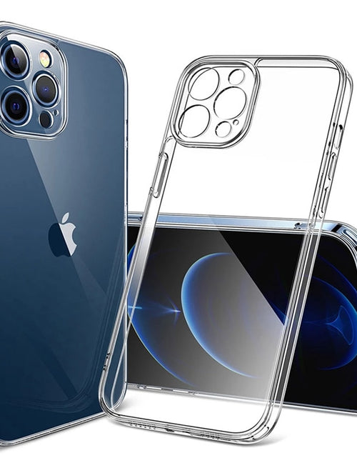 Load image into Gallery viewer, Clear Phone Case For iPhone 12 13 Pro Max Mini Case Silicone Soft
