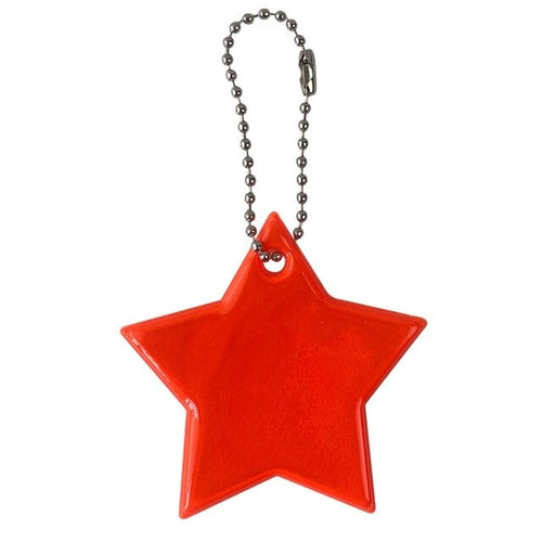 Load image into Gallery viewer, Colorful Star Reflective | Star Reflector Keychain | Night Reflector
