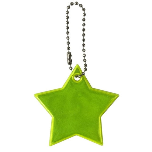 Load image into Gallery viewer, Colorful Star Reflective | Star Reflector Keychain | Night Reflector
