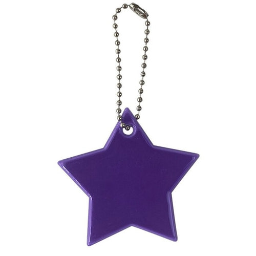 Load image into Gallery viewer, Colorful Star Reflective | Star Reflector Keychain | Night Reflector
