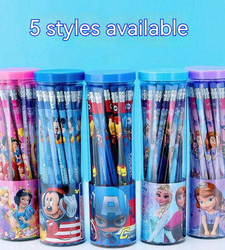 Disney Cartoon Frozen Princess Mickey Spider Man Creative Children