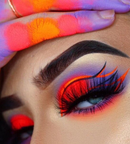 Eyeshadow Palette 12 Colors Matte Neon Fluorescent Pigment Metallic