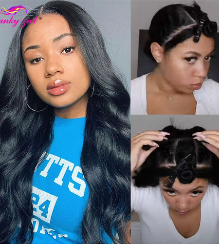 Human Hair U Part Wigs Sale | U Part Wig Brazilian Bodywave - Body