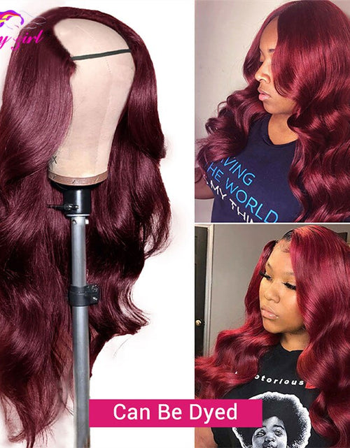 Load image into Gallery viewer, Human Hair U Part Wigs Sale | U Part Wig Brazilian Bodywave - Body
