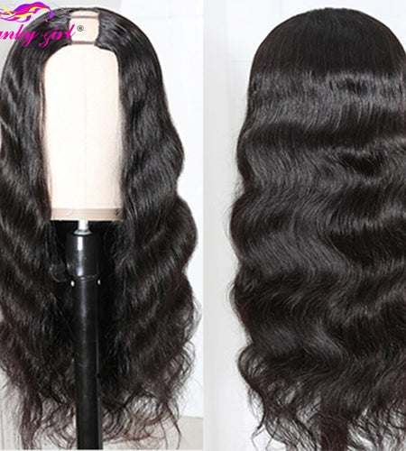 Upart Medium Human Hair Wigs | Remy Human Hair Upart Wigs | Upart