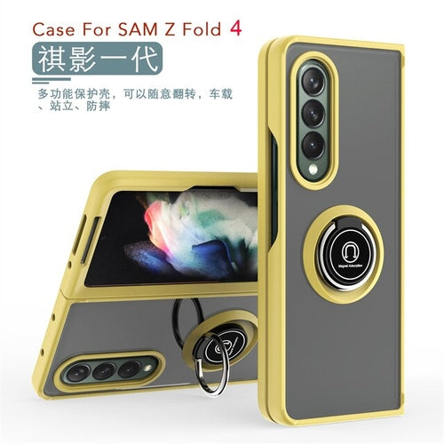 Load image into Gallery viewer, Best Z Fold 4 Case Hinge Protection | Samsung Z Fold 3 Case Stand -
