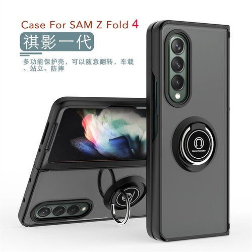 Load image into Gallery viewer, Best Z Fold 4 Case Hinge Protection | Samsung Z Fold 3 Case Stand -
