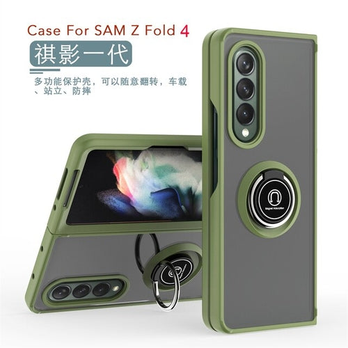 Load image into Gallery viewer, Best Z Fold 4 Case Hinge Protection | Samsung Z Fold 3 Case Stand -
