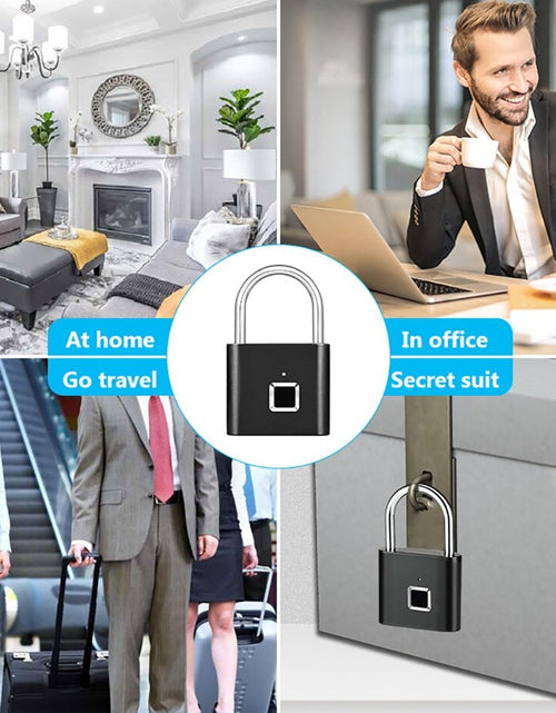 Load image into Gallery viewer, Fingerprint Lock Keyless Waterproof Anti Theft Smart Lock Fingerprint
