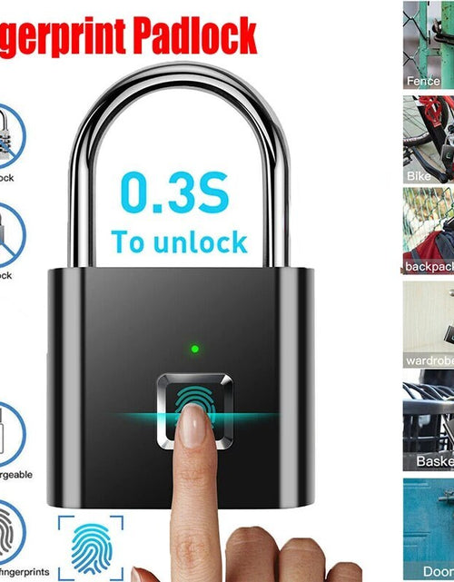 Load image into Gallery viewer, Fingerprint Lock Keyless Waterproof Anti Theft Smart Lock Fingerprint
