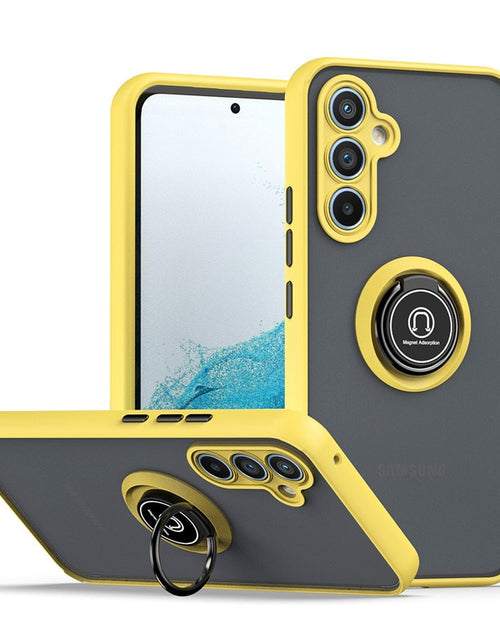 Load image into Gallery viewer, For Samsung Galaxy A54 A34 A14 5G Case Shockproof Matte Metal Ring
